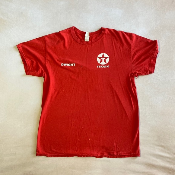 Vintage Texaco Dwight  shirt - Picture 3 of 11